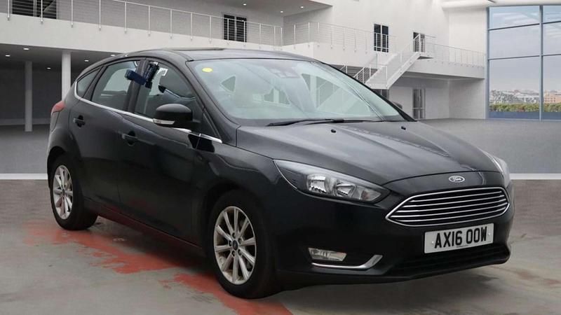 Black Used 2016 Ford Focus Titanium Hatchback | £6,999 (Fair price) - Image 1/4