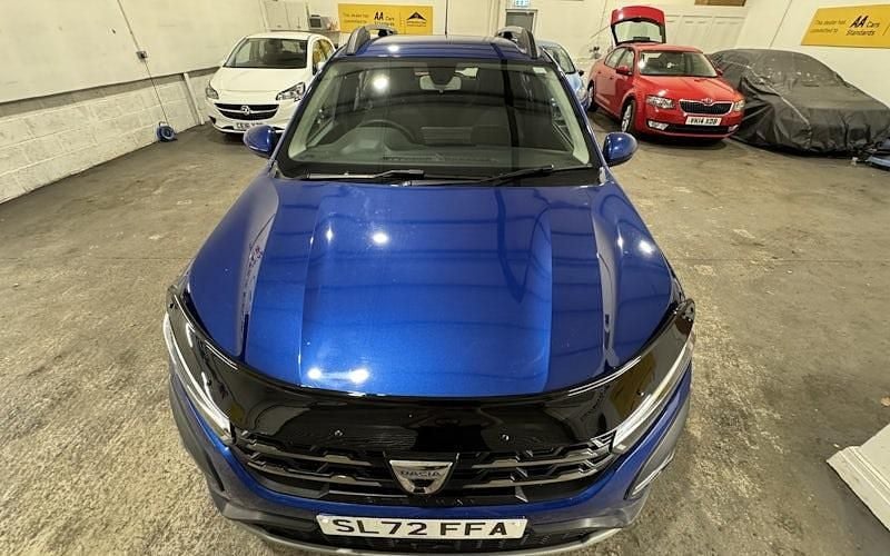 Used Dacia Sandero Comfort 91 HP (66 kW) 2022 Blue Hatchback