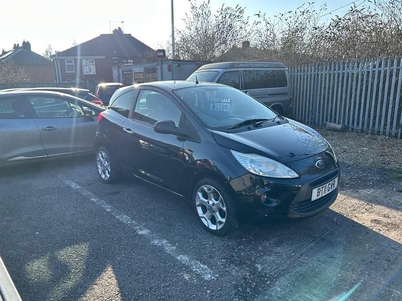 Used Ford Ka Titanium 69 HP (50 kW) 2011 Black Hatchback