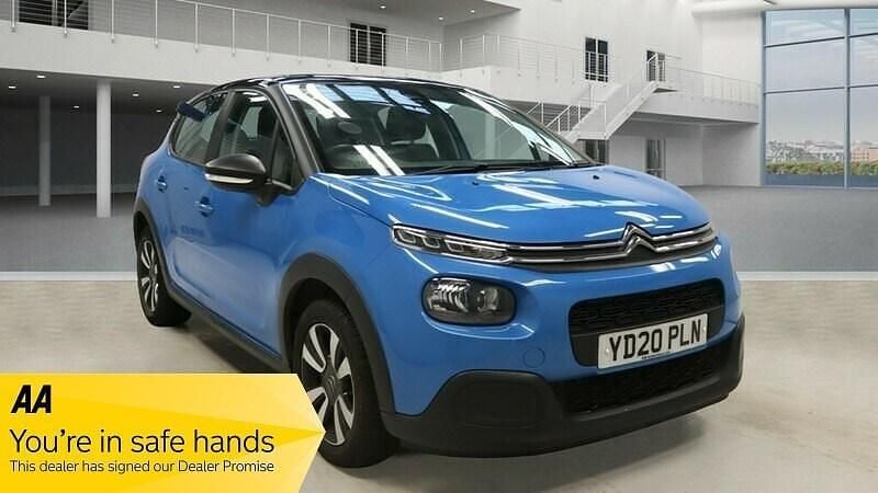 Blue Used 2020 Citroën C3 Feel Hatchback | £6,495 (Good price) - Image 1/3
