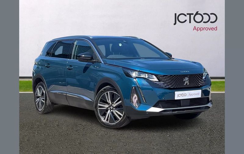 Blue Used 2021 Peugeot 5008 Premium MPV | £23,600 (Fair price) - Image 1/4