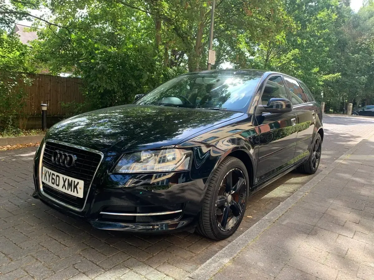 Used Audi A3 Comfort 102 HP (75 kW) 2010 Black Hatchback