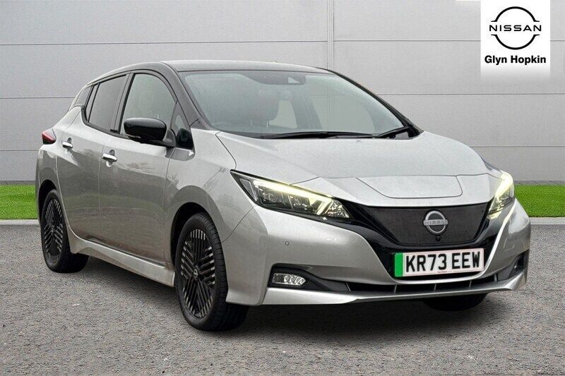 Silver Used 2023 Nissan Leaf Tekna Hatchback | £14,351 (Fair price) - Image 1/4