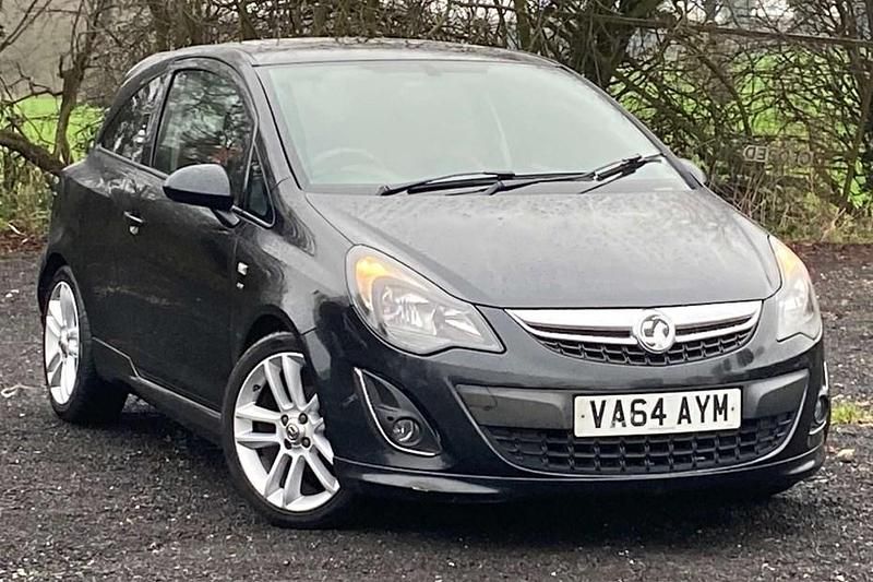 Used Vauxhall Corsa SRi 100 HP (73 kW) 2015 Black Hatchback