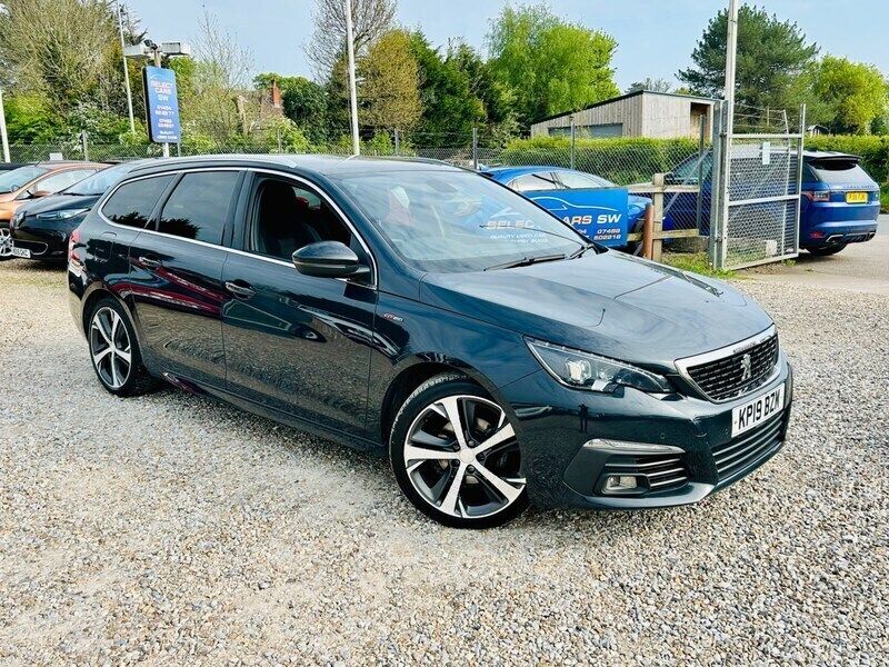 Grey Used 2019 Peugeot 308 GT-line Estate | £7,995 (Fair price) - Image 1/4