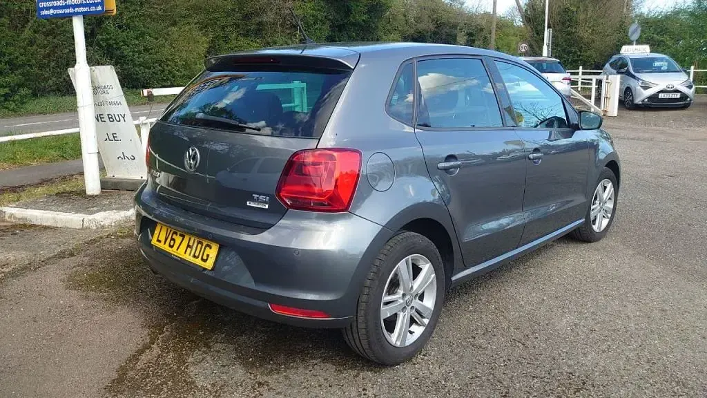 Used VW Polo Edition 90 HP (66 kW) 2017 Grey Hatchback