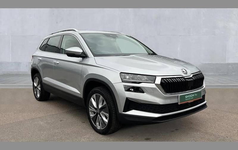 Silver Used 2025 Skoda Karoq SE L SUV | £28,952 (Expensive) - Image 1/4