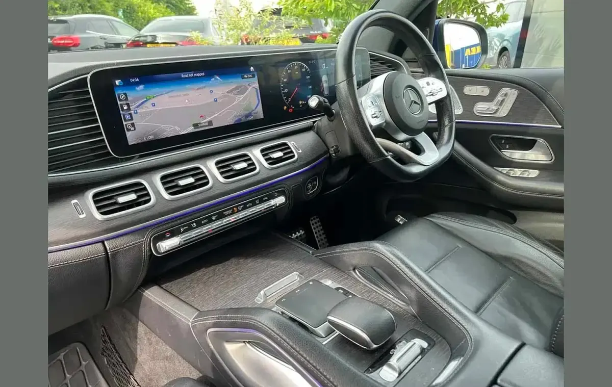 Used Mercedes GLE400 AMG line 325 HP (239 kW) 2020 Blue SUV