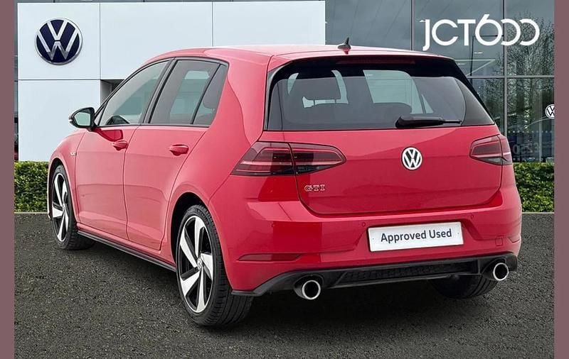 Used VW Golf VII GTI 241 HP (177 kW) 2019 Red Hatchback