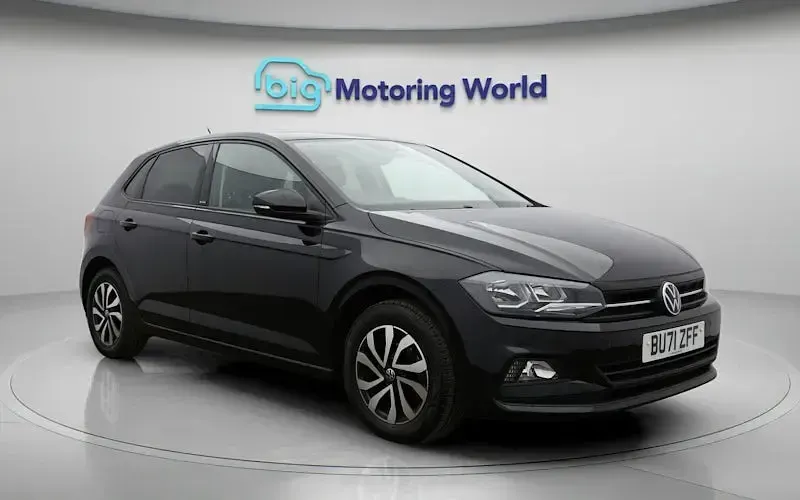 Used VW Polo Active 95 HP (69 kW) 2021 Black Hatchback