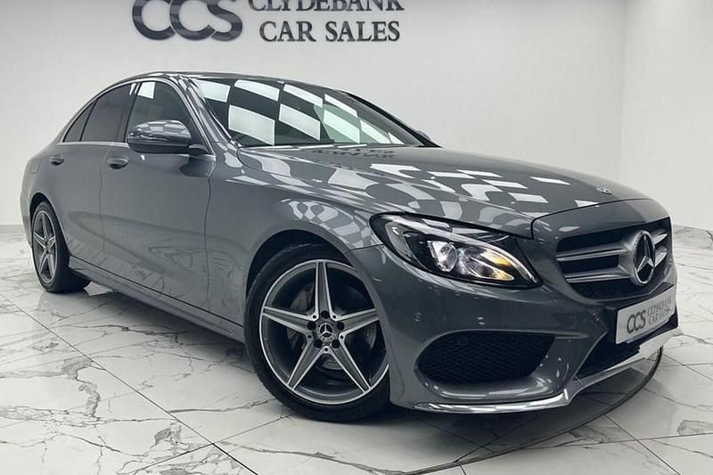 Used Mercedes C200 AMG line 184 HP (135 kW) 2017 Grey Sedan