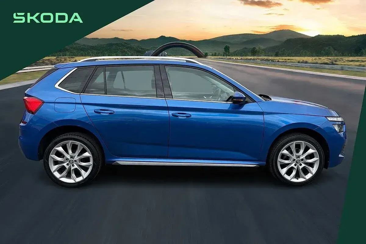 Used Skoda Kamiq SE L 108 HP (79 kW) 2021 Blue SUV