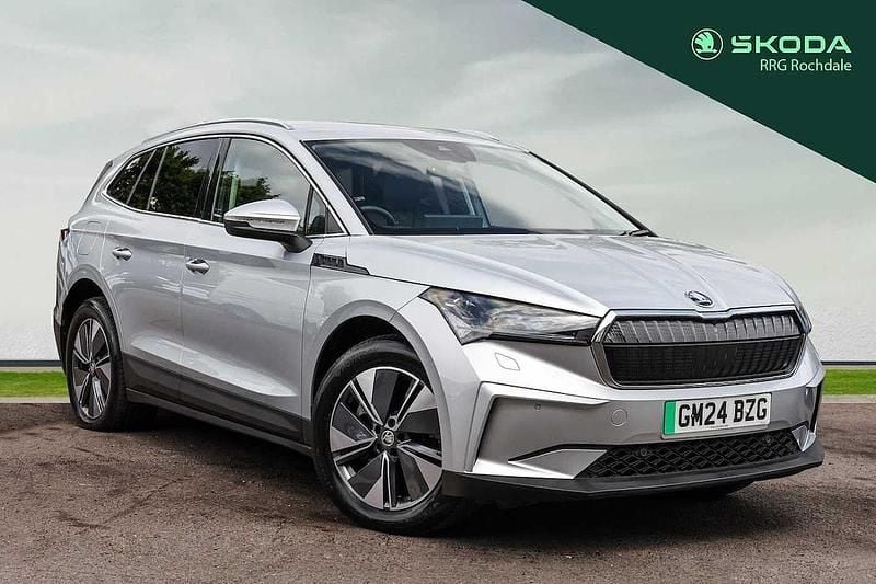 Silver Used 2024 Skoda Enyaq iV SUV | £26,500 (Fair price) - Image 1/4