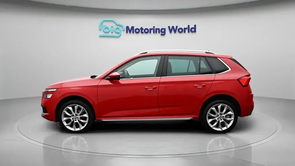Used Skoda Kamiq SE L 115 HP (84 kW) 2019 Red SUV