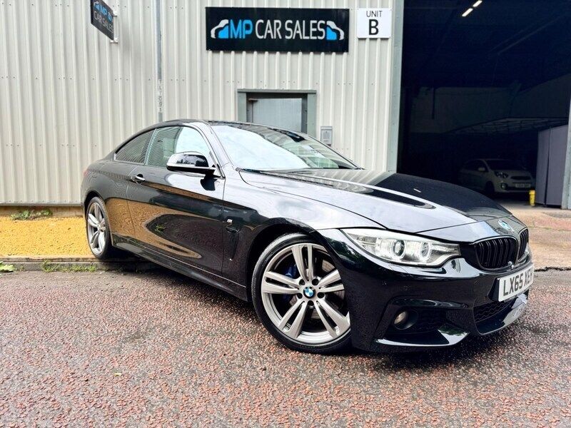 Black Used 2015 BMW 420 M Sport Coupe | £9,990 (Fair price) - Image 1/4