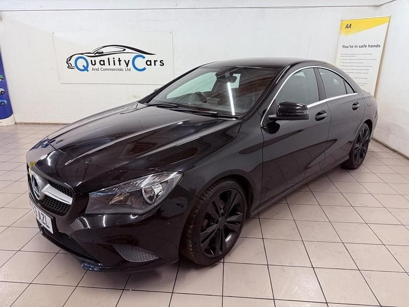 Black Used 2013 Mercedes CLA180 Sedan | £5,495 (Expensive) - Image 1/4