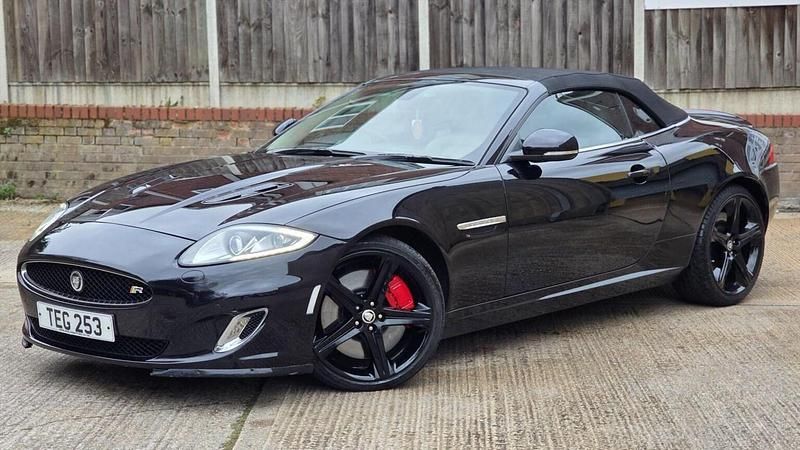 Used Jaguar XK Supercharged 2012 Black Cabriolet