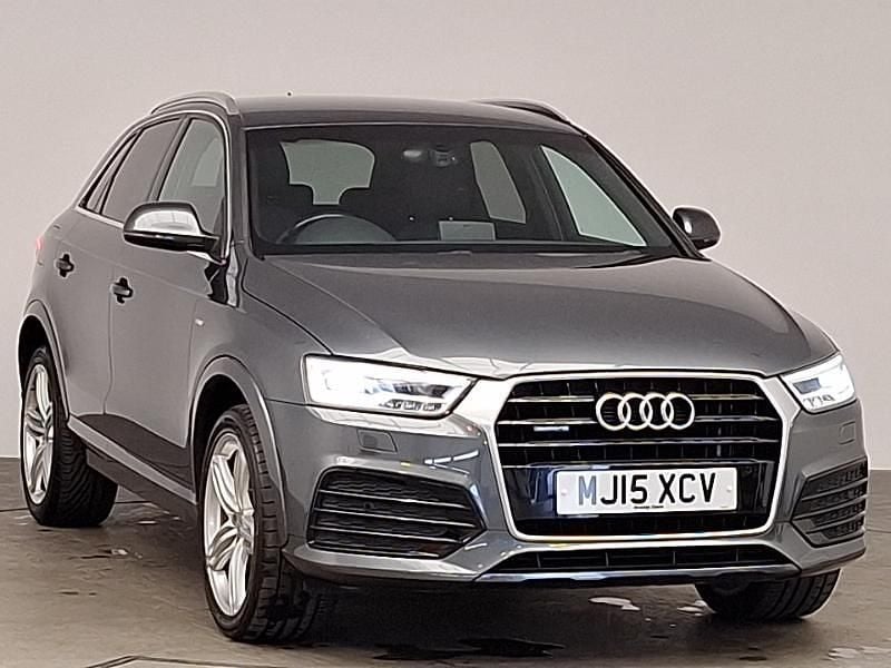 Grey Used 2015 Audi Q3 S-line plus SUV | £11,498 (A bit pricey) - Image 1/4