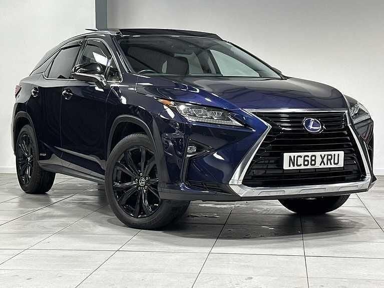 Used Lexus RX450h Sport Line 2019 Blue SUV