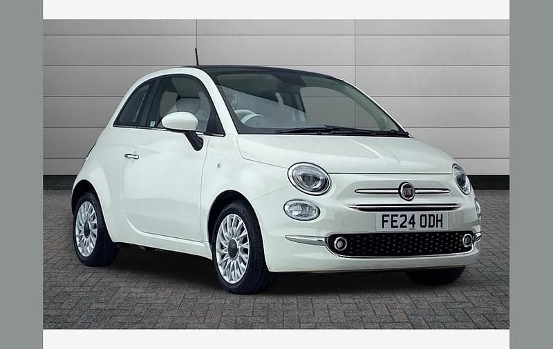 Used Fiat 500 70 HP (51 kW) 2024 Bossa nova white Hatchback