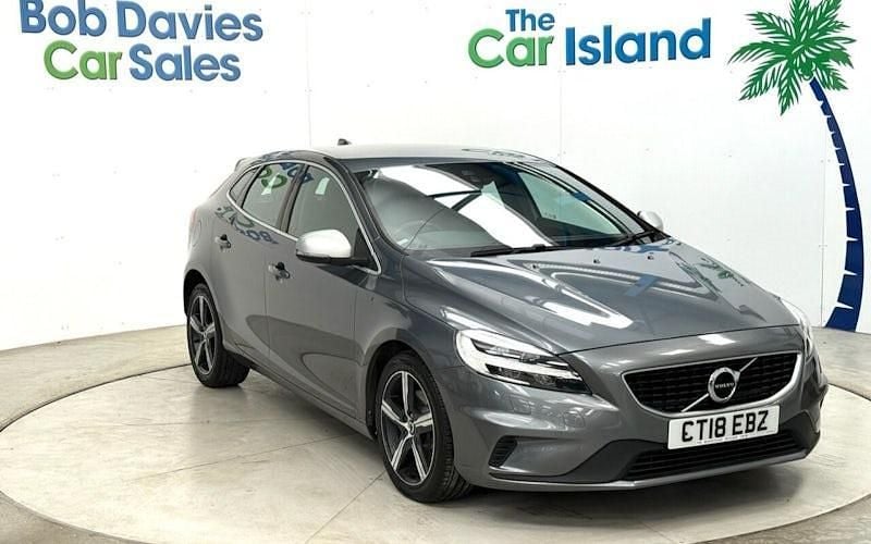 Grey Used 2018 Volvo V40 R-Design Estate | £10,450 (Fair price) - Image 1/4