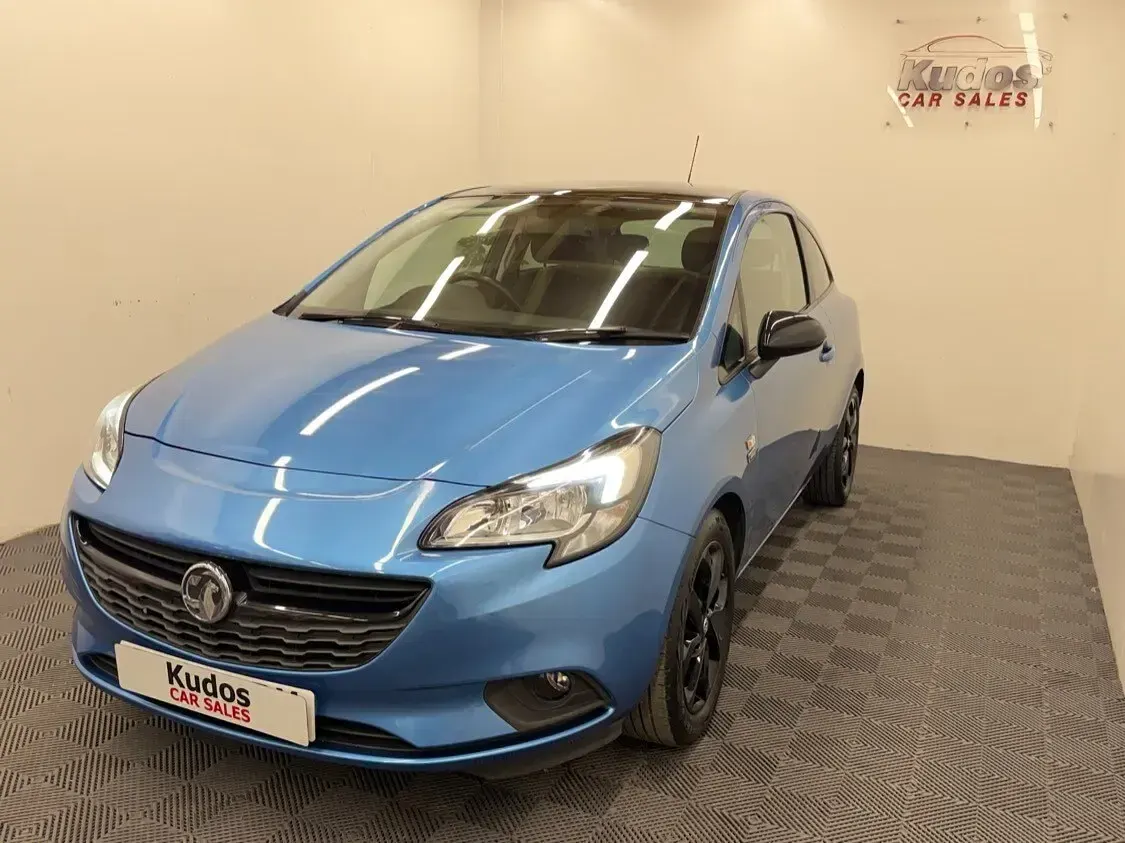 Used Vauxhall Corsa 90 HP (66 kW) 2018 Blue Hatchback
