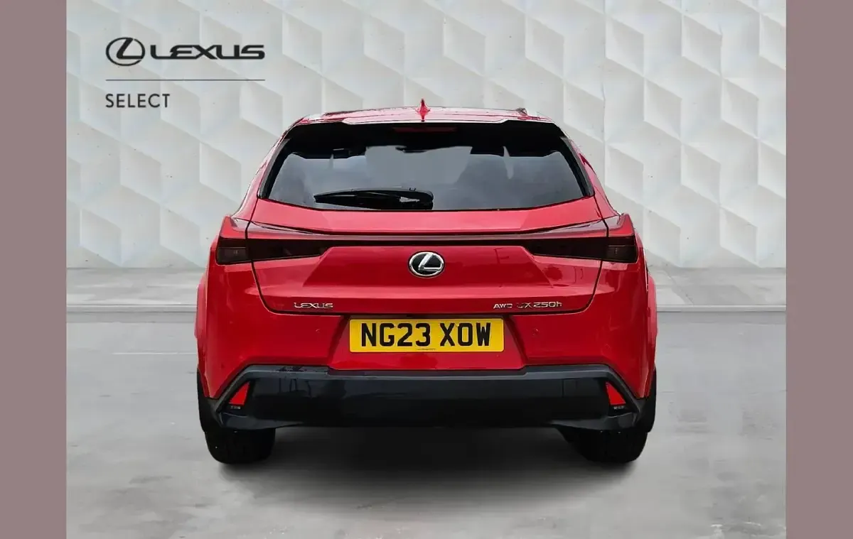 Used Lexus UX 250h 180 HP (132 kW) 2023 Red SUV