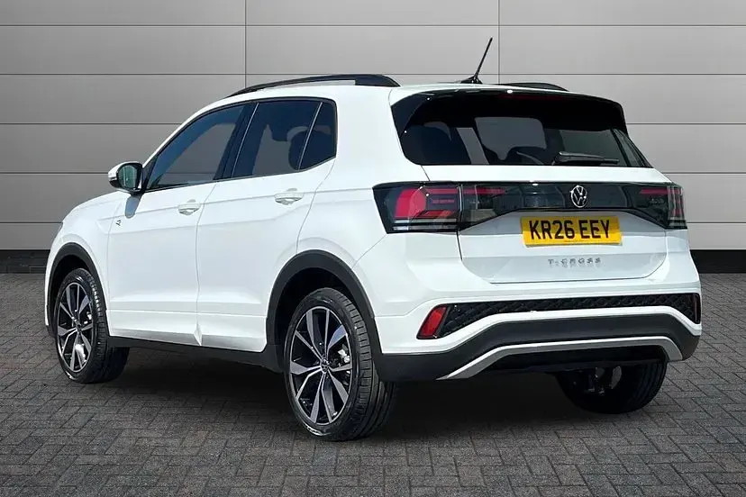 New VW T-Cross R-line 115 HP (84 kW) 2026 White SUV