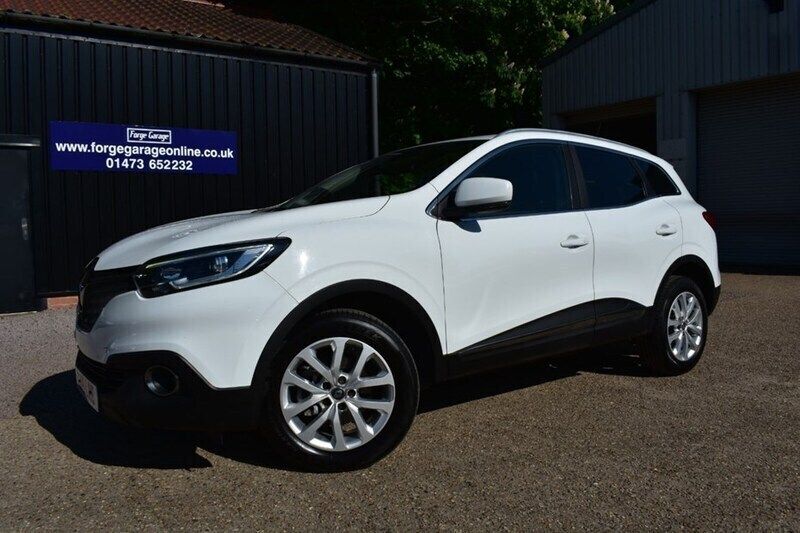White Used 2018 Renault Kadjar Dynamique SUV | £7,695 (Fair price) - Image 1/1