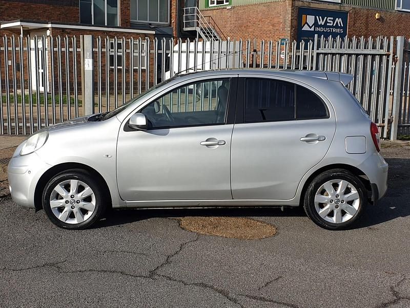 Used Nissan Micra S 98 HP (72 kW) 2013 Silver Hatchback
