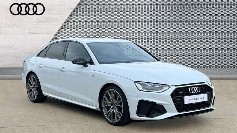 White Used 2021 Audi A4 Advanced Sedan | £33,015 - Image 1/4