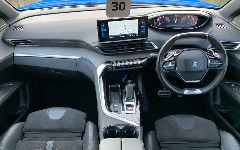 Used Peugeot 3008 Premium 131 HP (96 kW) 2021 Blue Estate