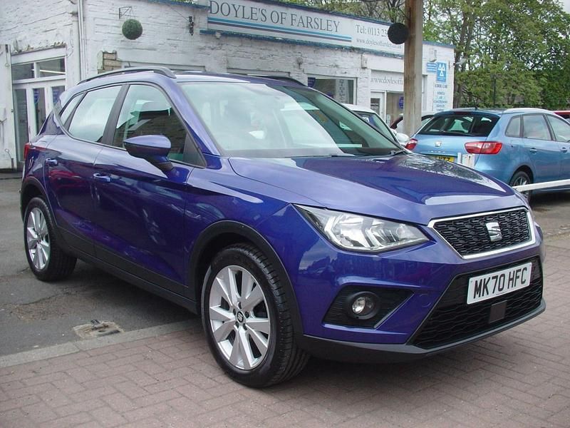 Used Seat Arona SE Technology 115 HP (84 kW) 2020 Blue SUV