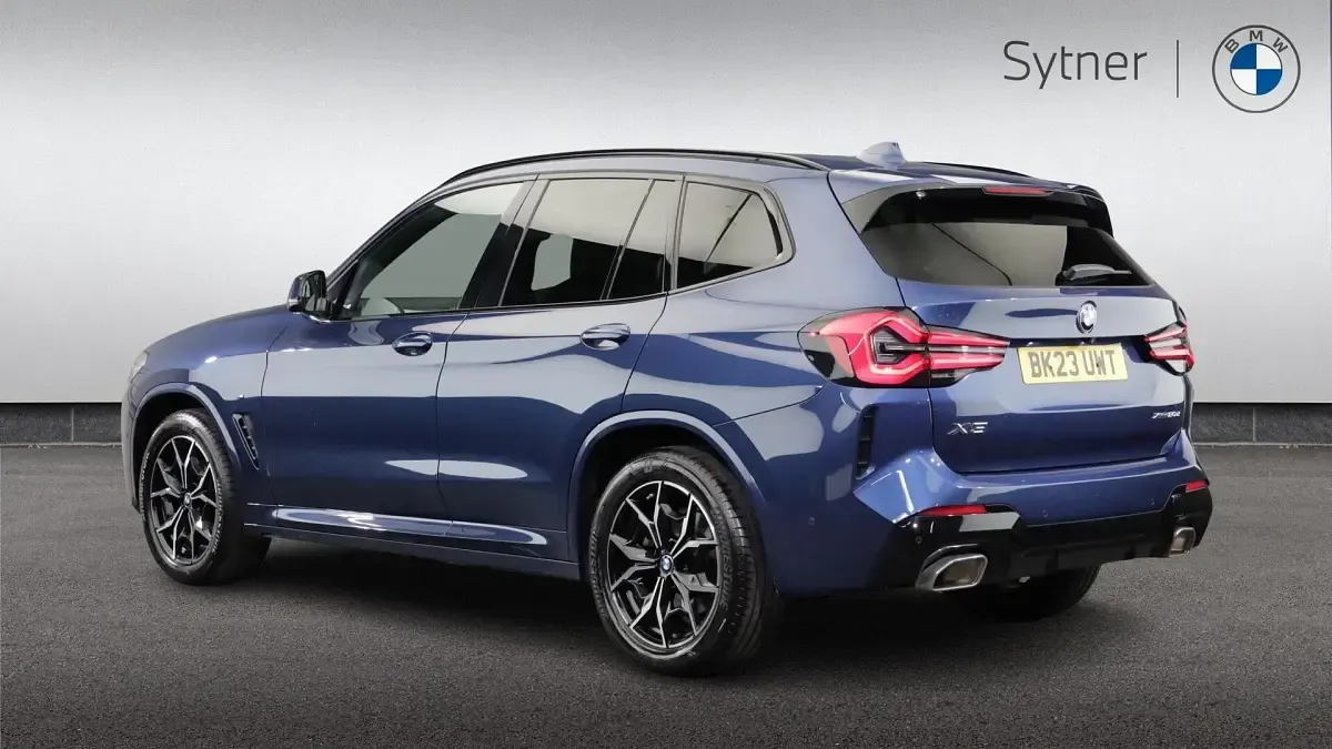 Used BMW X3 M Sport 187 HP (137 kW) 2023 Blue SUV