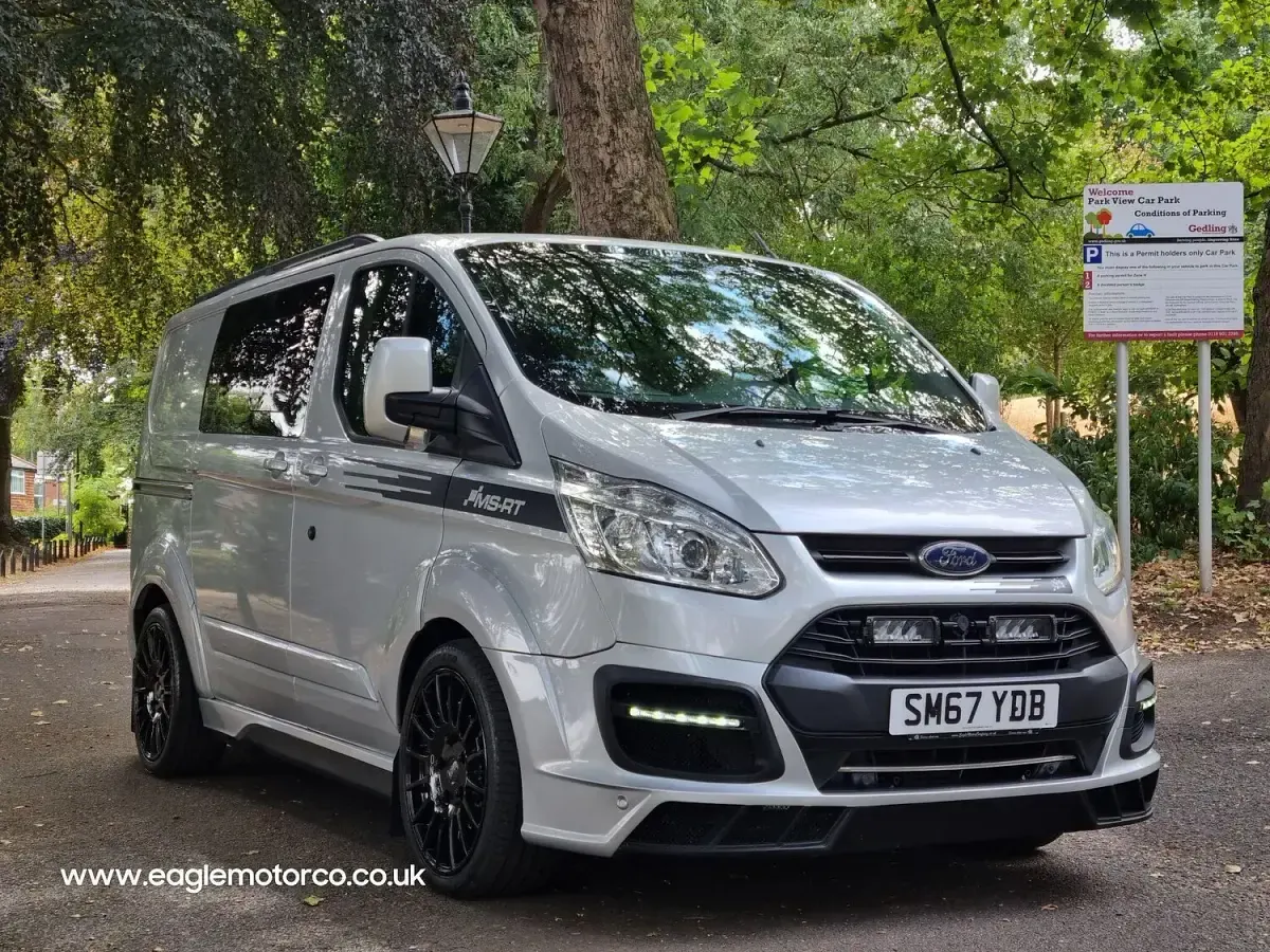 Used Ford Transit Custom Limited 170 HP (125 kW) 2017 Silver Van