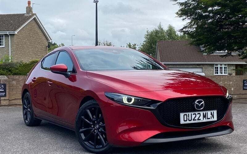 Red Used 2022 Mazda 3 Inclusive Hatchback | £18,495 (Fair price) - Image 1/4