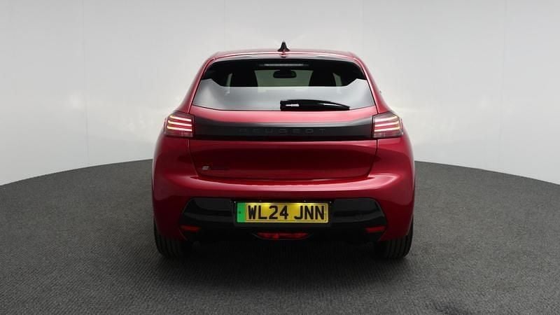 Used Peugeot e-208 Allure 100 kW (136 HP) 2024 Red Hatchback