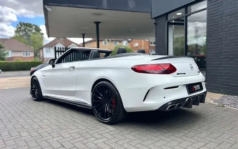 Used Mercedes C63 AMG Premium 510 HP (375 kW) 2017 White Cabriolet