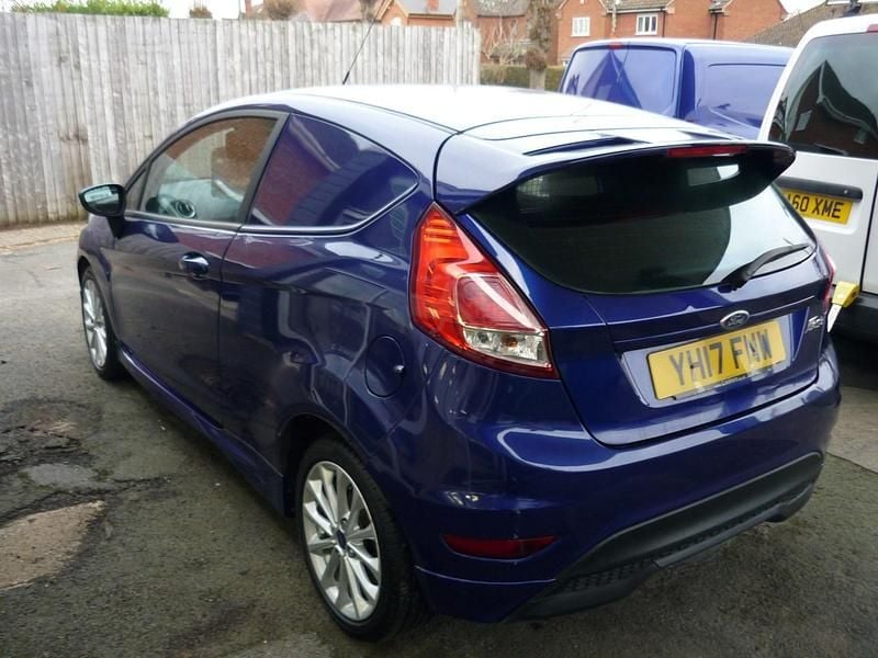 Used Ford Fiesta Sport 2017 Blue Van