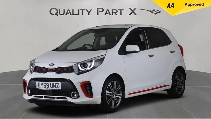 Used Kia Picanto GT-Line S 99 HP (72 kW) 2019 White Hatchback