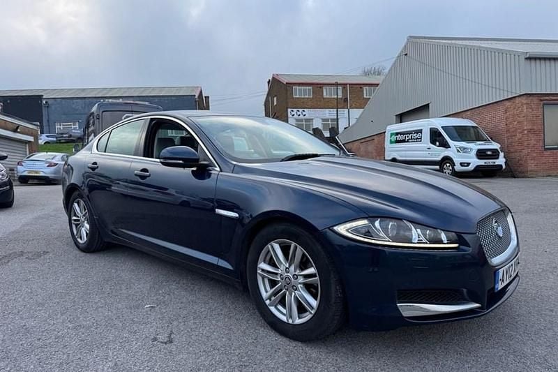 Used Jaguar XF Luxury 2012 Blue Sedan