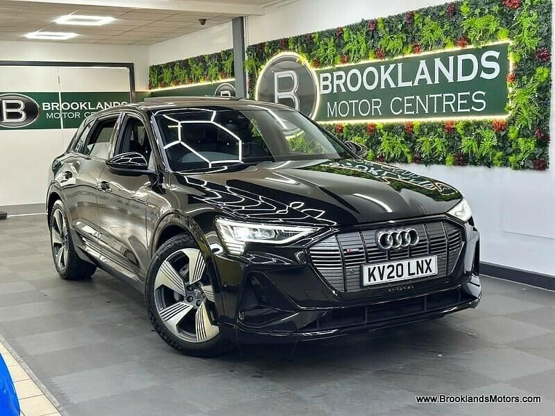 Black Used 2020 Audi e-tron S-Line SUV | £20,985 (Super price) - Image 1/3