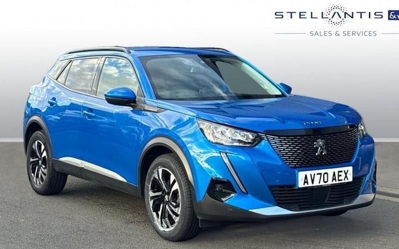 Blue Used 2020 Peugeot 2008 Allure SUV | £12,771 (Fair price) - Image 1/4
