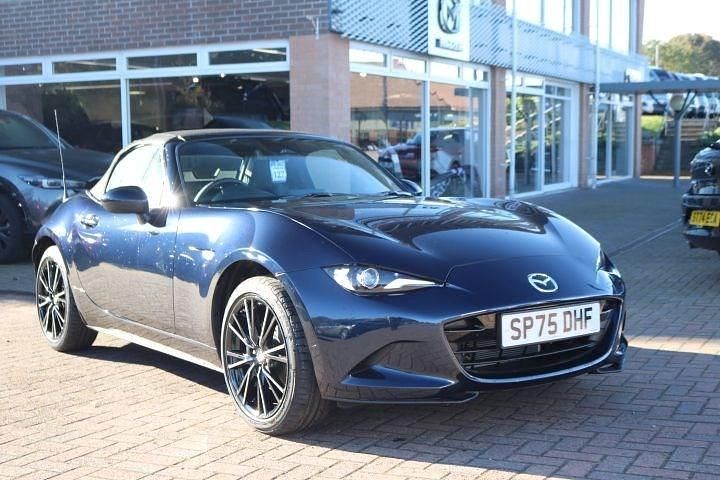 New Mazda MX5 Exclusive-Line 184 HP (135 kW) 2025 Blue Cabriolet