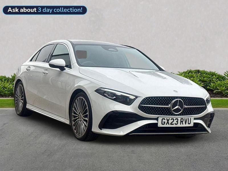 Red Used 2025 Mercedes CLA 250+ Sedan | £26,539 - Image 1/4