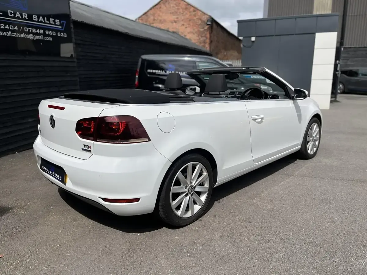 Used VW Golf Cabriolet SE 2012 White Cabriolet