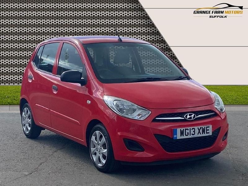 Usado Hyundai i10 Classic 85 HP (62 kW) 2013 Vermelho Citadino