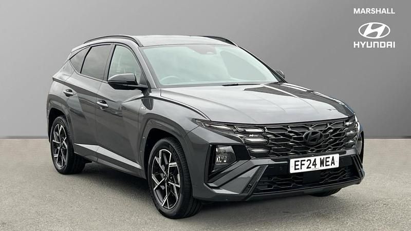 Grey Used 2024 Hyundai Tucson N Line SUV | £25,695 (Expensive) - Image 1/4