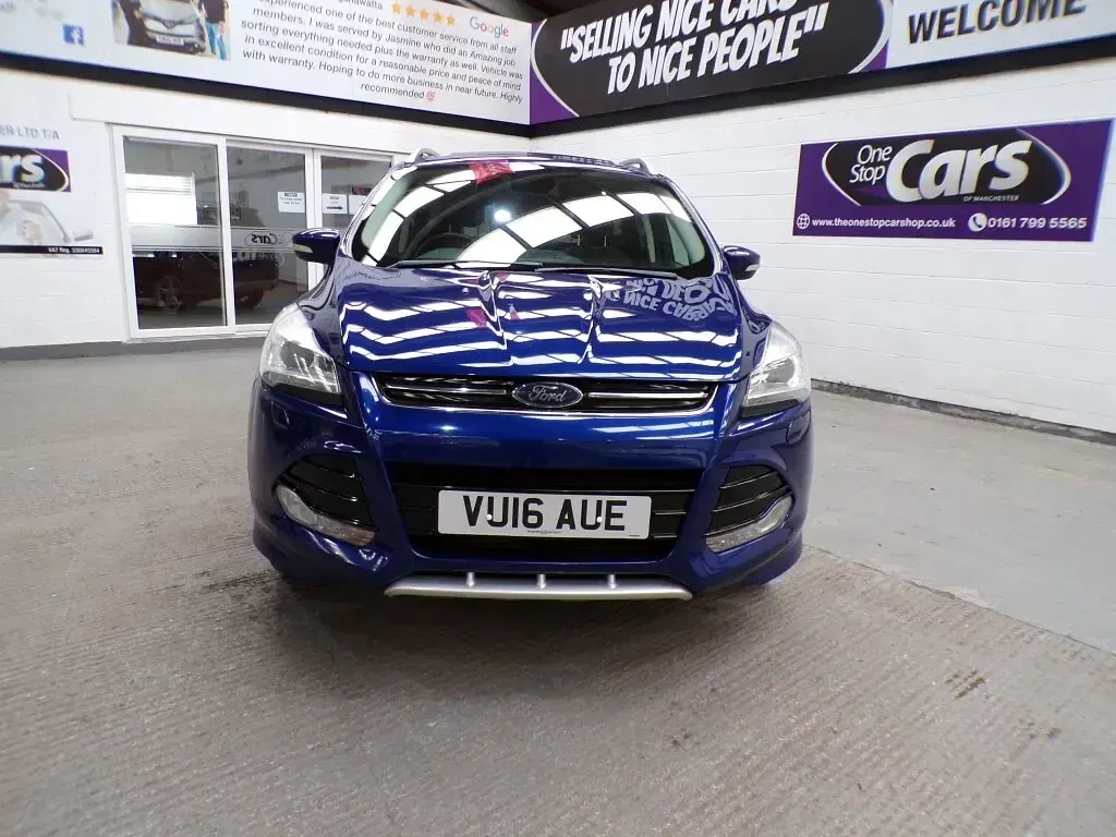Used Ford S-MAX Titanium 150 HP (110 kW) 2016 Blue MPV