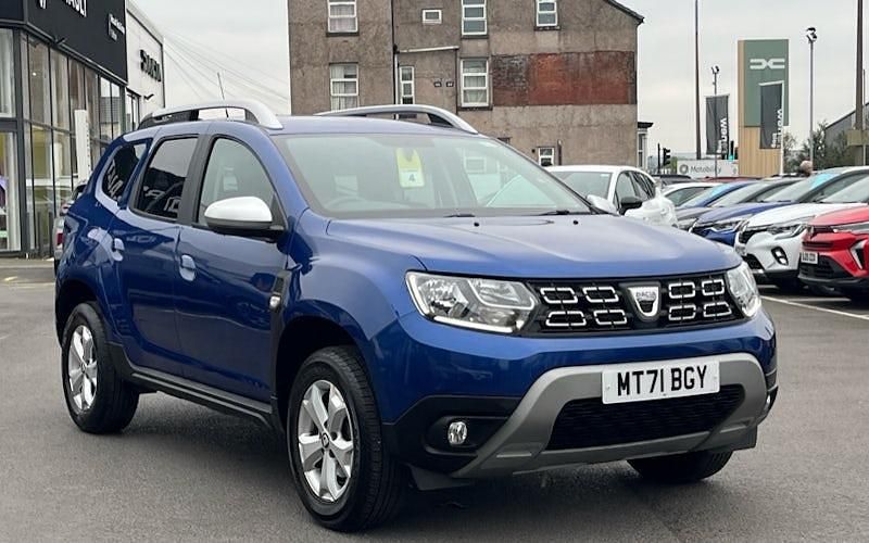 Blue Used 2021 Dacia Duster Comfort SUV | £11,528 (Good price) - Image 1/4